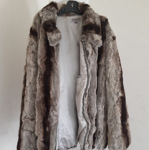 Chinchilla Genuine Fur Coat
